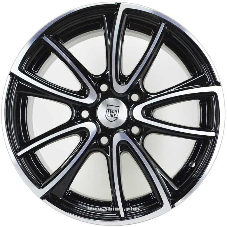 Диск R16 5x114,3 Tech Line 672 6,5J ET45 D67,1 BD