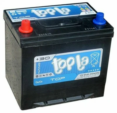 АКБ 65Ah Topla Top TT65JX 56569 SMF (118765) (+п.п) (EN) 650А12V