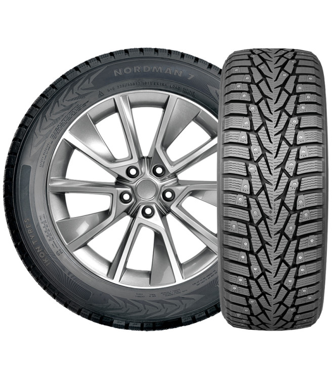 185/70  R14 Ikon (Nokian Tyres) Nordman 7 ш (Character Ice 7) 92T (зима) а/шина