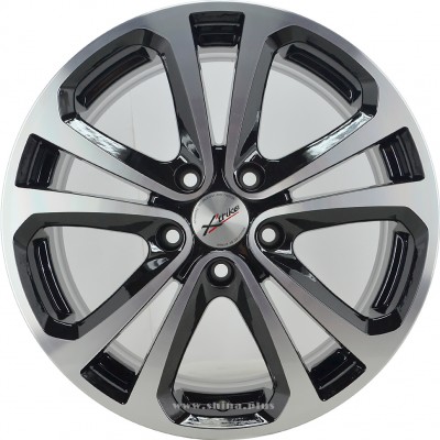 Диск R17 5x114,3 Xtrike (X-113) 7,0J ET45 D67,1 BK/FP