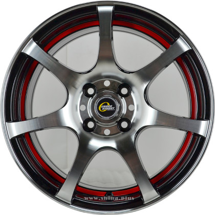 Диск R15 5x114,3 Cross Street Y3103 6,5J ET40 D73,1 BKFRSI