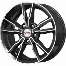 Диск R16 5x100 Икигай IFree 6,5J ET35 D67,1 Блэк джек