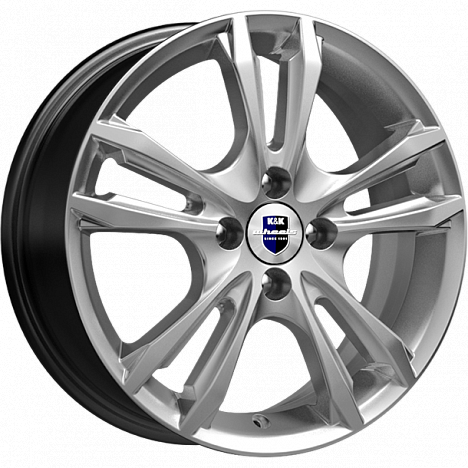 Диск R16 4x100 Самара-оригинал (КС866) (K&K) 6,0J ET41 D60,1 сильвер