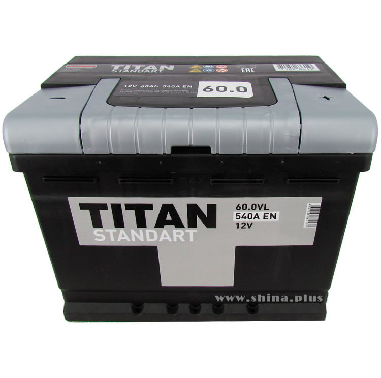 АКБ 60Ah Tubor Standart (о.п+) 550А (EN) 12V
