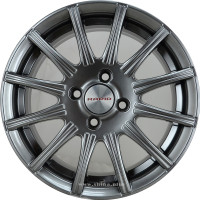 Диск R15 4x100 Сиеста-оригинал (KC474) K&K 6,0J ET50 D60,1 дарк платинум