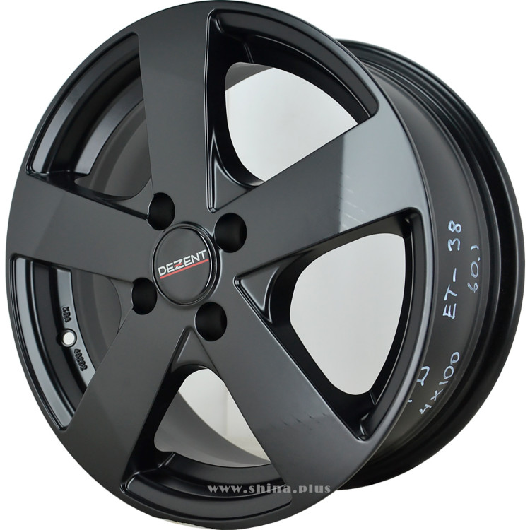 Диск R14 4x100 Dezent TD dark 6,0J ET35 D60,1
