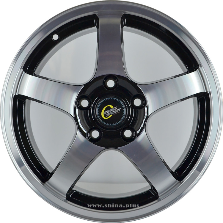 Диск R16 5x114,3 CrossStreet CR-14 6,5J ET50 D66,1 BKF