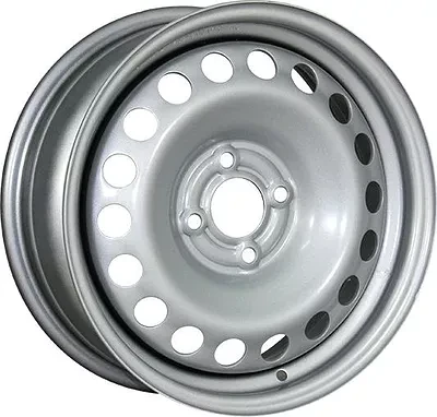 Диск R15 4x100 6,0J ET50 D60,1 Trebl /Arriva+Silver (64A50C) Clio