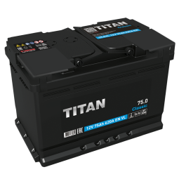 АКБ 75Ah Titan Classic (+п.п) 620A (EN) 12V
