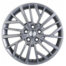 Диск R17 5x112 Khomen Wheels KHW1717 7,0J ET43 D57.1 (Karoq/Octavia/Passat) F-Silver-FP