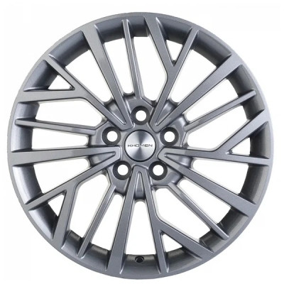 Диск R17 5x112 Khomen Wheels KHW1717 7,0J ET43 D57.1 (Karoq/Octavia/Passat) F-Silver-FP