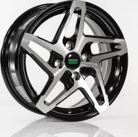 Диск R14  4x98 Megami MGM-34 6,0J ЕT35 D58,6 BKF