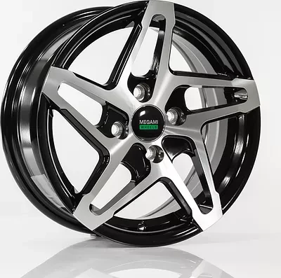 Диск R14  4x98 Megami MGM-34 6,0J ЕT35 D58,6 BKF