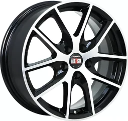 Диск R16 5x114,3 ALCASTA M59 6,5J ET40 D66,1 BKF Диск R16 5x114,3 ALCASTA M59 6,5J ET40 D66,1 BKF
