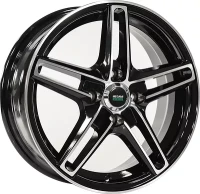 Диск R16 4x100 Megami MGM-17 6,5J ET50 D60,1 BKF