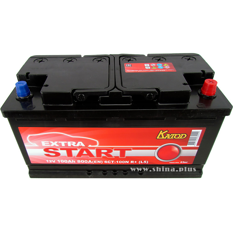 АКБ100Ah Extra Start (о.п+) 800A (EN) 12V