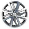 Диск R16 4x100 Khomen Wheels KHW1609 6,0J ET50 D60.1 (Vesta/Largus) Gray-FP ПИК