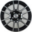 Диск R15 4x100 Xtrike (X-127) 6,0J ET45 D67,1 BK/FP
