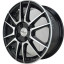 Диск R15 4x100 Xtrike (X-127) 6,0J ET45 D67,1 BK/FP