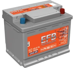 АКБ 60Ah TITAN EFB (+п.п) 600A (EN) 12V