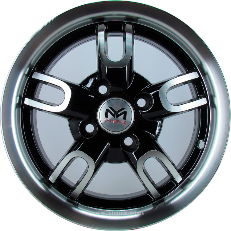 Диск R13 4x98 BK312 (Lada 10) 5,5J ET35 D58,6 BKF