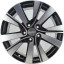 Диск R17 5x114,3 KCr749 K&K Hyundai Tucson 7,0J ET51 D67,1 алмаз черн.
