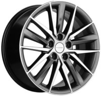 Диск R18 5x112 Khomen Wheels KHW1807 8,0J ET39 D66.6 (A6/Q5) Gray-FP