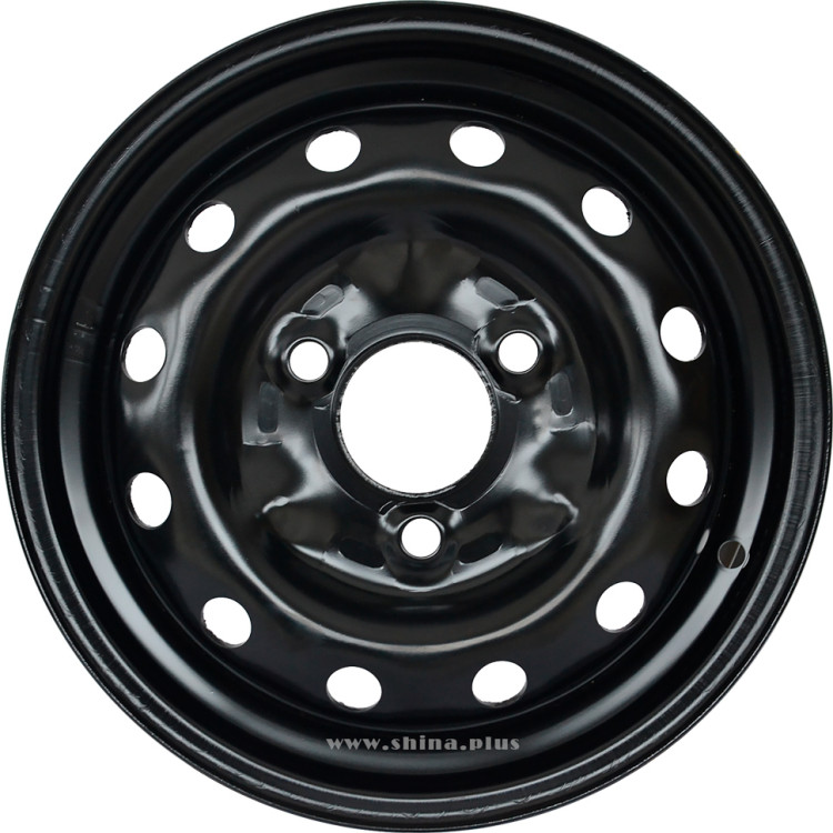 Диск R12  3x98 4,0J ЕТ40 D60,0 Mefro/Аккурайд черный (ВАЗ 1111)
