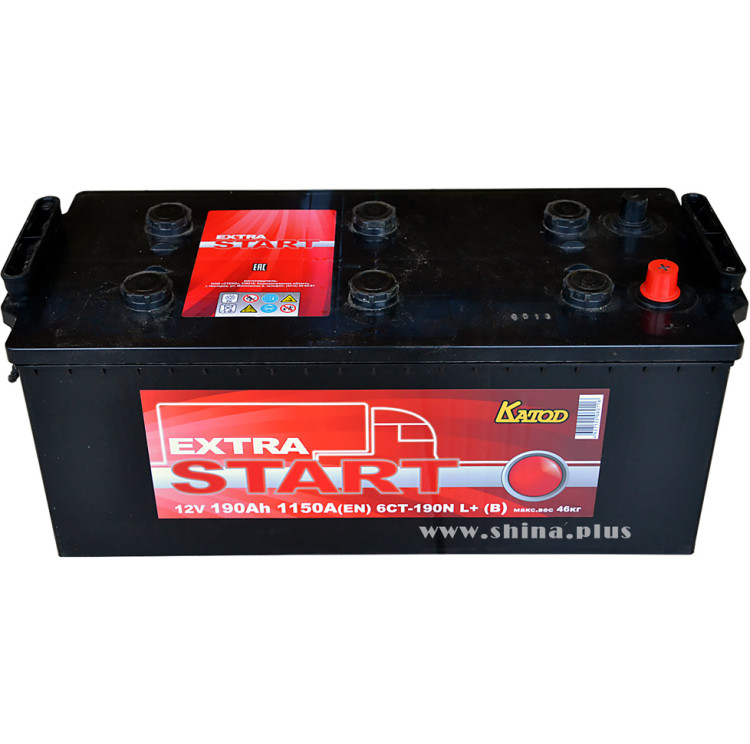АКБ190Ah Extra Start (о.п+) 1150A (EN) 12V конус