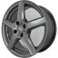 Диск R15 4x100 Dezent TY graphite 6,0J ET46 D54,1