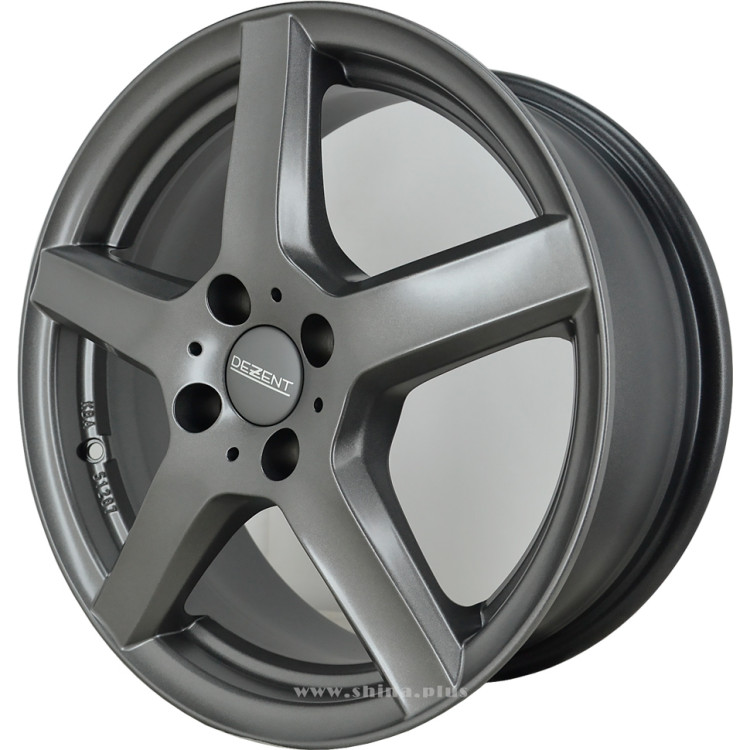 Диск R15 4x100 Dezent TY graphite 6,0J ET46 D54,1