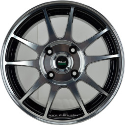 Диск R15 4x100 Megami MGM-5 6,0J ЕT36 D60,1 BKF
