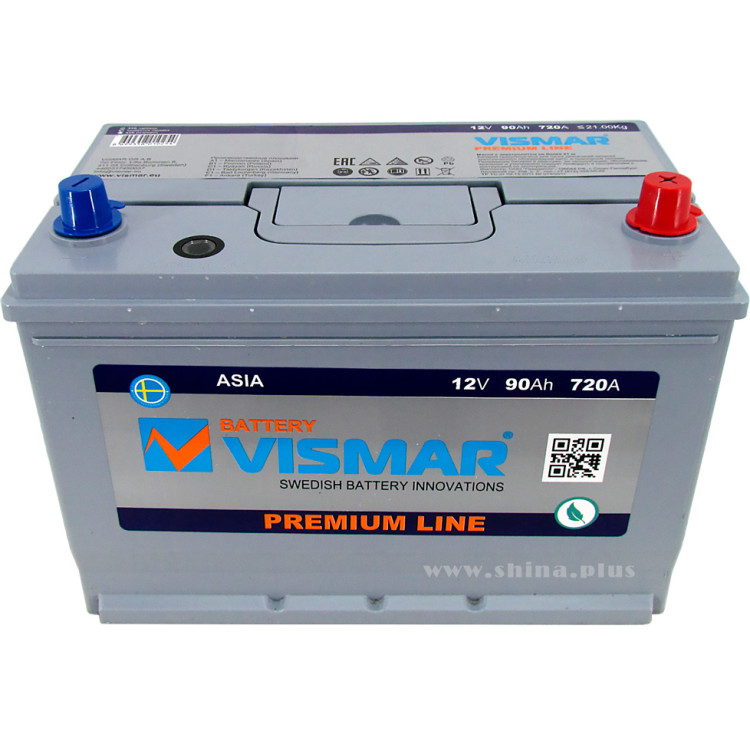 АКБ 90Ah Vismar PR Asia (о.п+) 720А(EN) 12V