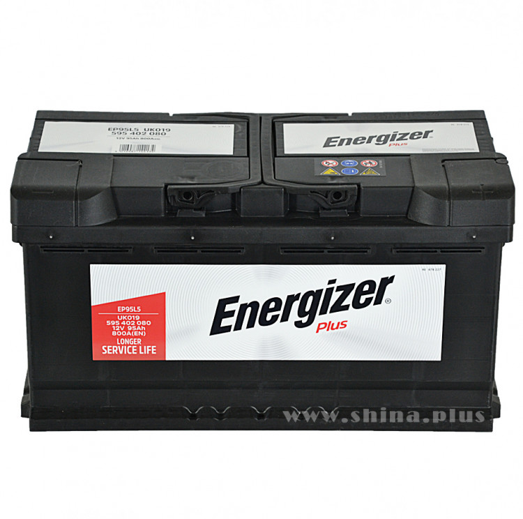 АКБ 95Ah Energizer (595 402 080) (о.п+) 800 (EN) 12V