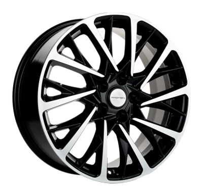 Диск R18 5x108 Khomen Wheels KHW1804 7,5J ET47 D60,1 (Chery Tiggo 8/8 Pro) Black FP