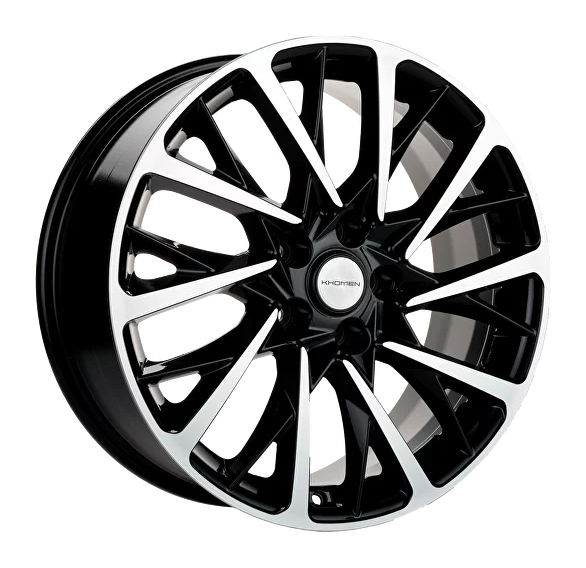 Диск R18 5x108 Khomen Wheels KHW1804 7,5J ET47 D60,1 (Chery Tiggo 8/8 Pro) Black FP