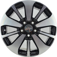 Диск R16 5x114,3 KCr688 (K&K) Nissan Qashqai 6,5J ET40 D66,1 алмаз-черный