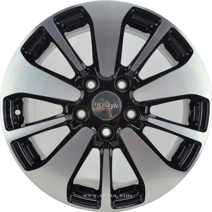 Диск R16 5x114,3 KCr688 (K&K) Nissan Qashqai 6,5J ET40 D66,1 алмаз-черный