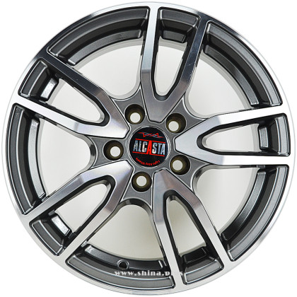 Диск R15 5x100 ALCASTA M57 6,0J ET38 D57,1 GMF