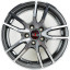 Диск R15 5x100 ALCASTA M57 6,0J ET38 D57,1 GMF