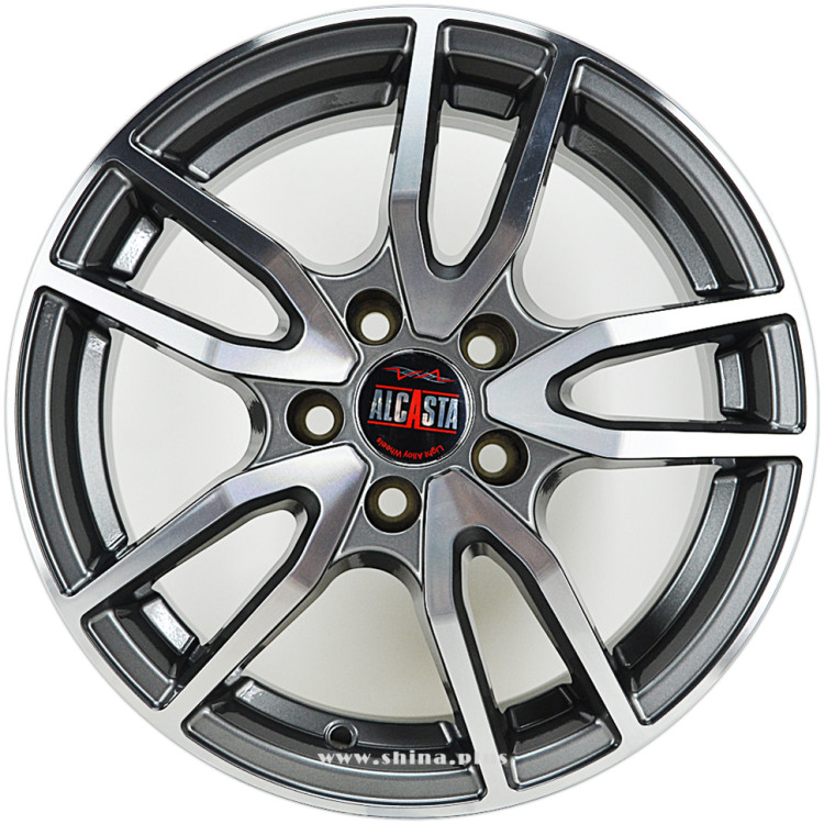 Диск R15 5x100 ALCASTA M57 6,0J ET38 D57,1 GMF