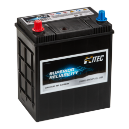 АКБ 38Ah Hitec 45B19R (+п.п) 360CCA 12V нижнее крепление