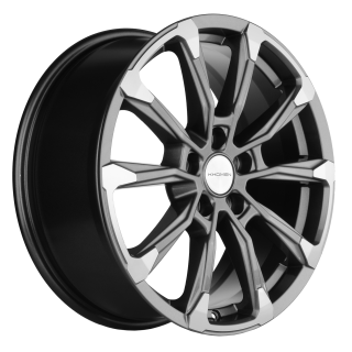 Диск R18 5x108 Khomen Wheels KHW1808 7,5J ET47 D60.1 (Chery Tiggo 8/Tiggo 8Pro) Gray-FP