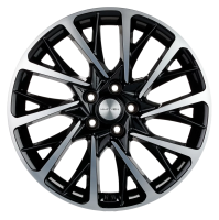 Диск R18 5x108 Khomen Wheels KHW1804 7,5J ET45 D65,1 Black FP