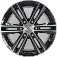 Диск R17 6x139,7 Xtrike (X-124) 7,5J ET25 D106,1 BK/FP