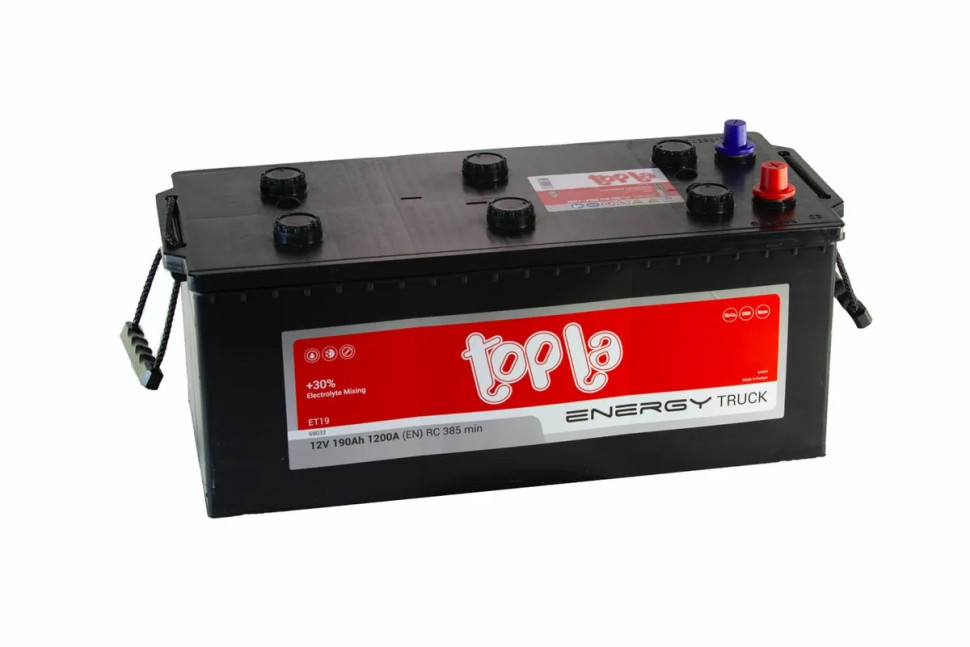АКБ190Ah Topla Energy Truck (159913 ET19 69032) (о.п+) 1200А (EN) 12V