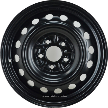 Диск R16 5x112 6,5J ET42 D57,1 TREBL 8425T Black (VW) Диск R16 5x112 6,5J ET42 D57,1 TREBL 8425T Black (VW)