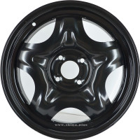 Диск R16 4x100 6,5J ET50 D60,1 ТЗСК (Lada Vesta) черный глянец