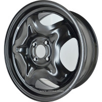 Диск R16 4x100 6,5J ET50 D60,1 ТЗСК (Lada Vesta) черный глянец