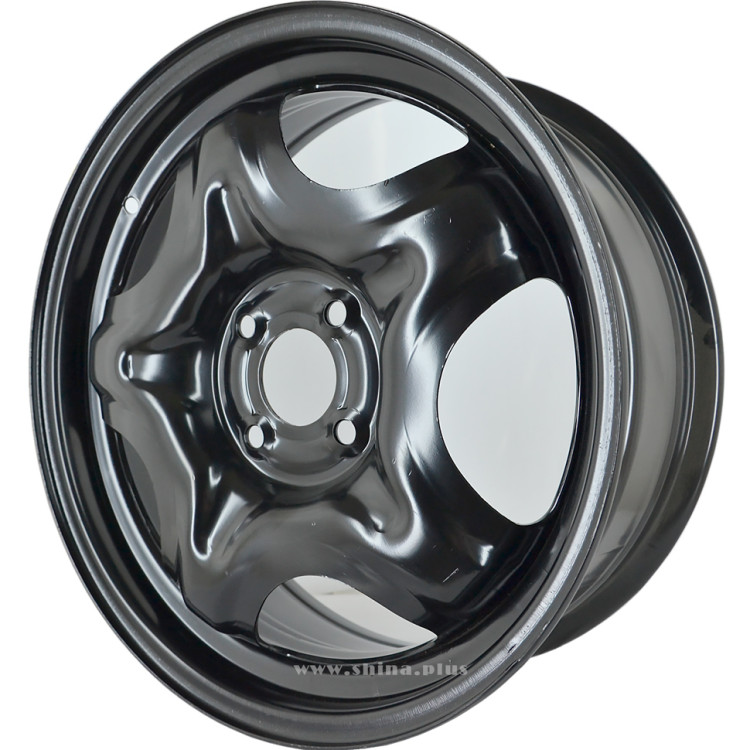 Диск R16 4x100 6,5J ET50 D60,1 ТЗСК (Lada Vesta) черный глянец